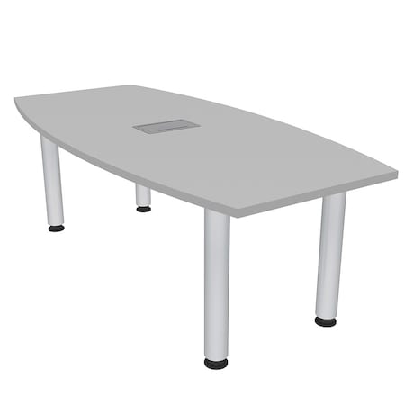 Skutchi Designs 33.5 in W, 69.5 in L, 29 in H, Engineered Wood Top, Grey H-BOT-3470-PT-EL-01